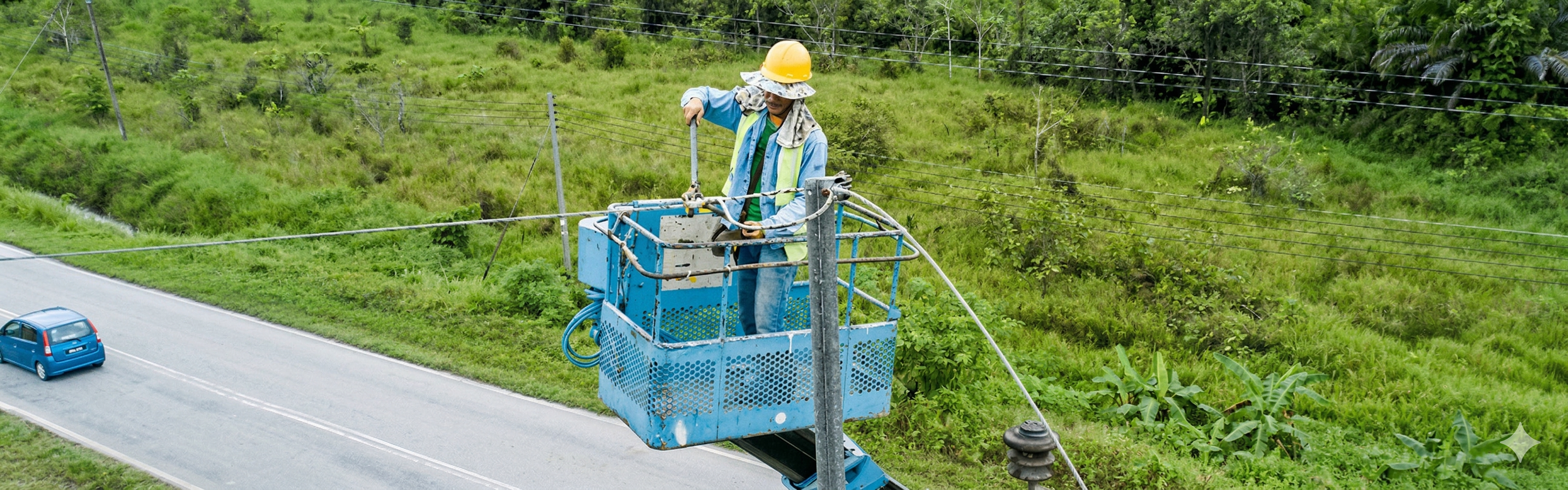 Transmission cable deployment works